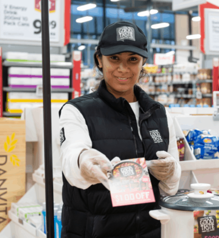 Sampling the new range of ready meals