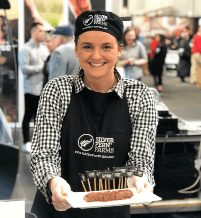 Sampling at the Auckland Food Show Event