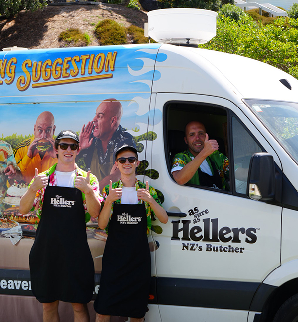 Product Sampling out of home Hellers