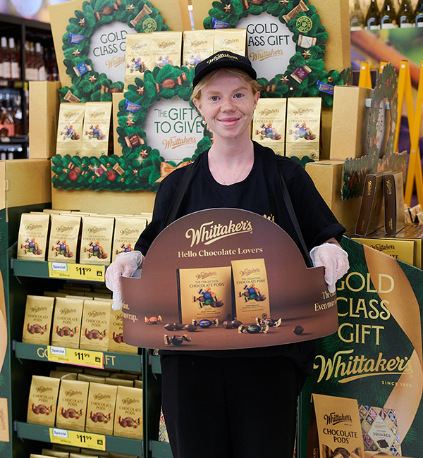 Product Sampling in Supermarket of Whittakers